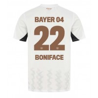 Echipament fotbal Bayer Leverkusen Victor Boniface #22 Tricou Deplasare 2024-25 maneca scurta